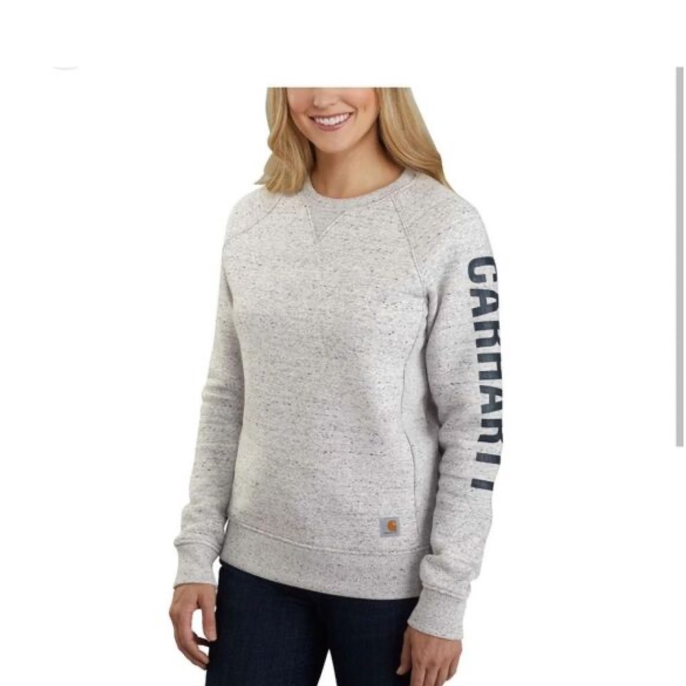 Carhartt Women's Gray Crewneck large
